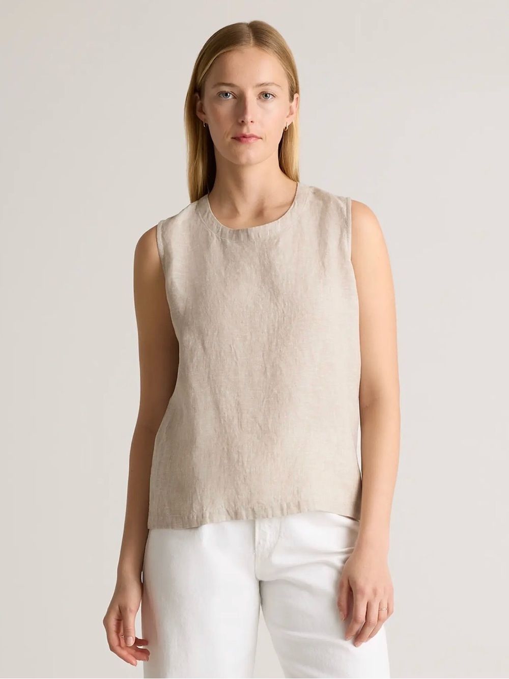 Quince 100% European Linen Tank